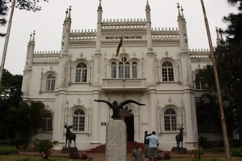 Fachada do Museu de História Natural, em Maputo