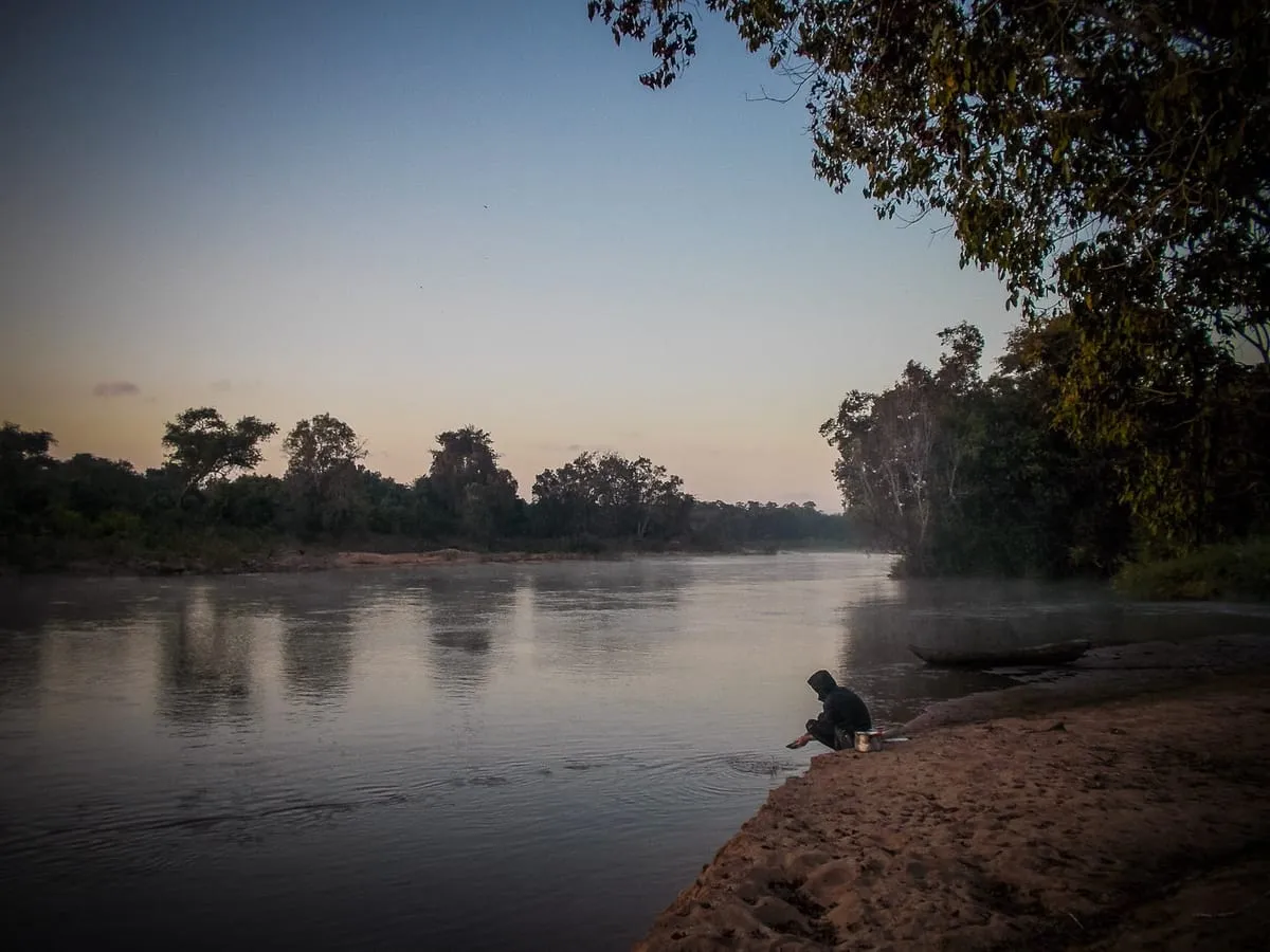 Rio Lugenda, na Reserva Nacional do Niassa