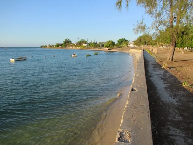 Marginal da Ilha do Ibo, no Arquipélago das Quirimbas